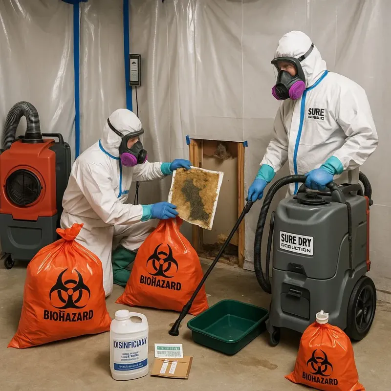 Contaminated Water Handling Protocols process in Sheffield, IA