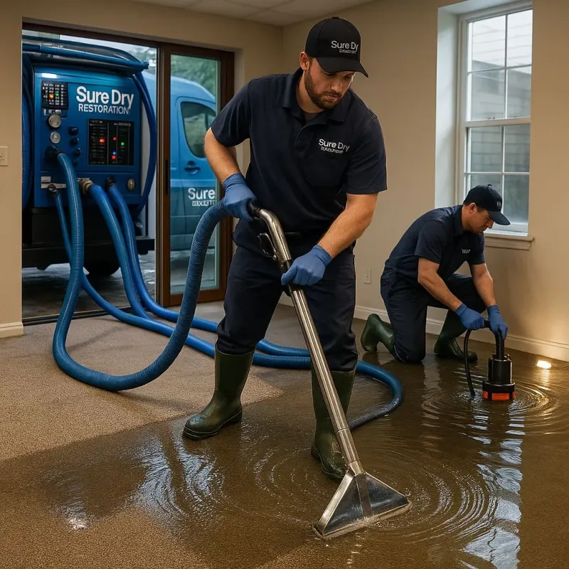 Water Extraction and Removal process in Sheffield, IA